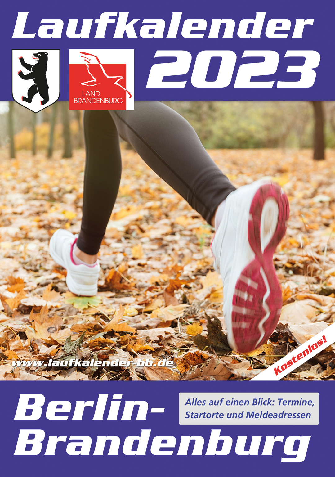 Titelbild Laufkalender Berlin-Brandenburg