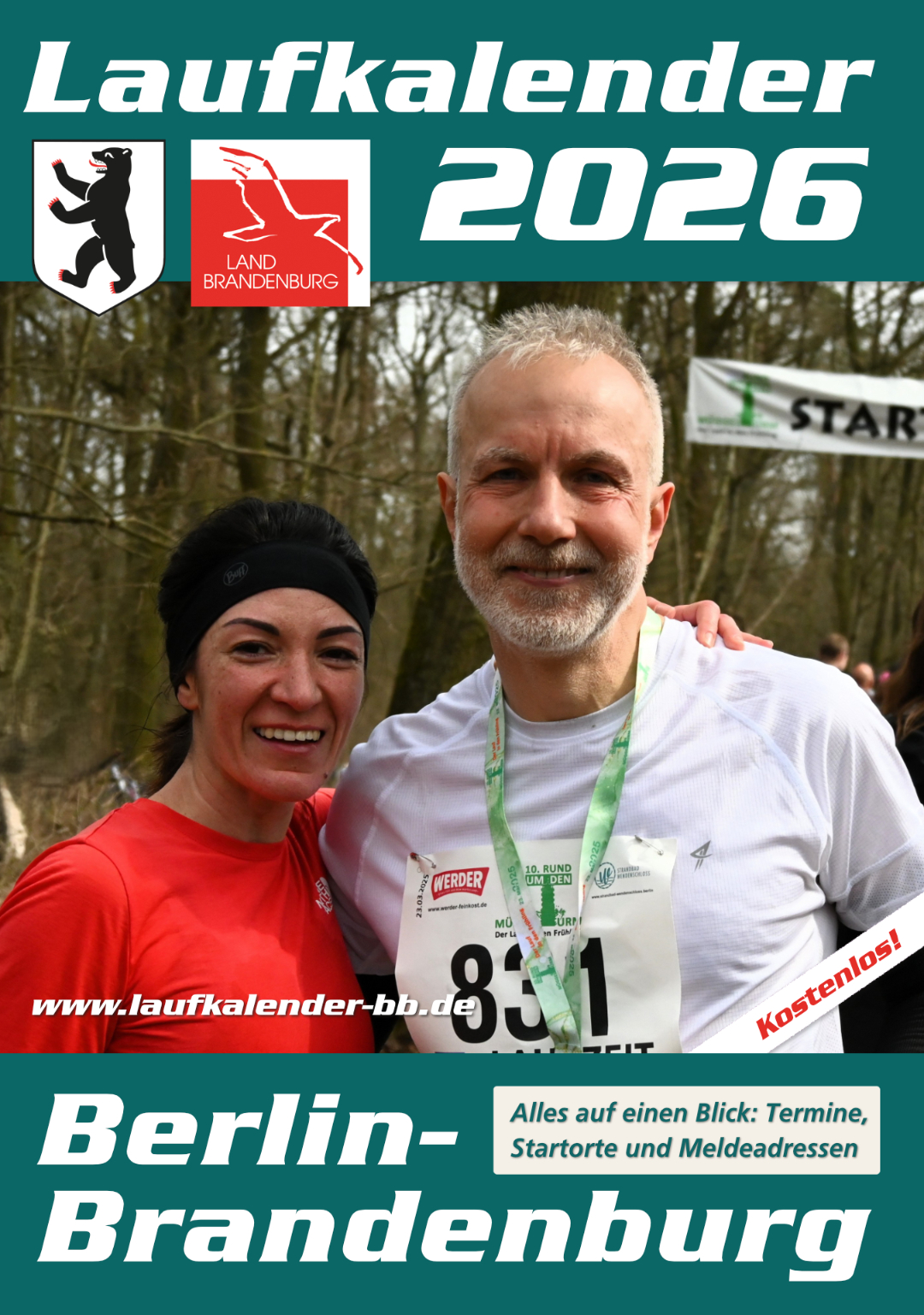Titelbild Laufkalender Berlin-Brandenburg